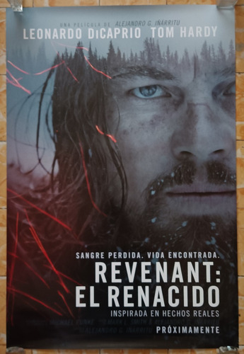 Póster Original Cine Revenant El Renacido