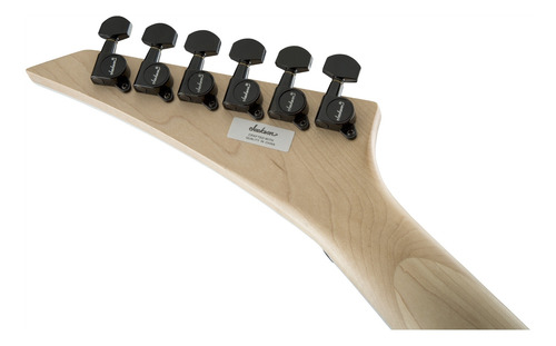 Guitarra elétrica Jackson JS Series Kelly JS32T de choupo satin black satin com diapasão de amaranto