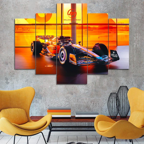 Cuadro Poliptico F1 Mclaren 2023 (110x80 Cm)