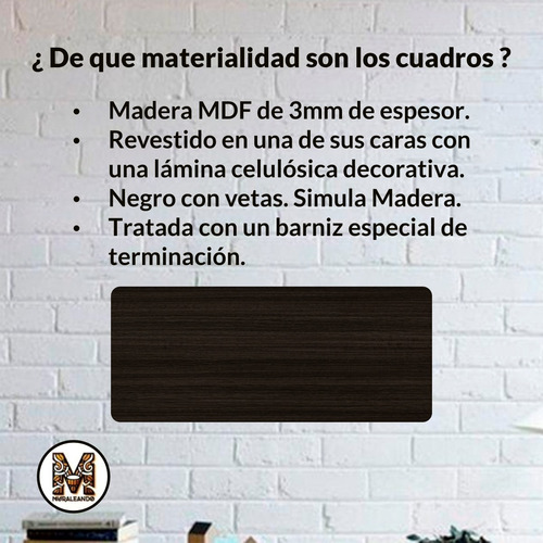 Cuadro Negro Animales 91 Colibri Lineas Rectas