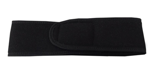 Faixa Atoalhada Com Velcro Cabelo 10 Un Preta