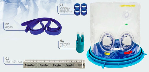Imagem 4 de 6 de Kit Completo Capacete Elmo G - Esmaltec