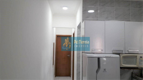 Imagem 11 de 30 de Apartamento Com 1 Dormitório À Venda, 51 M² Por R$ 250.000,00 - Canto Do Forte - Praia Grande/sp - Ap1001