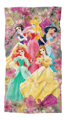 Toalla Premium Para Baño 75x150cm Disney - Providencia Princesas