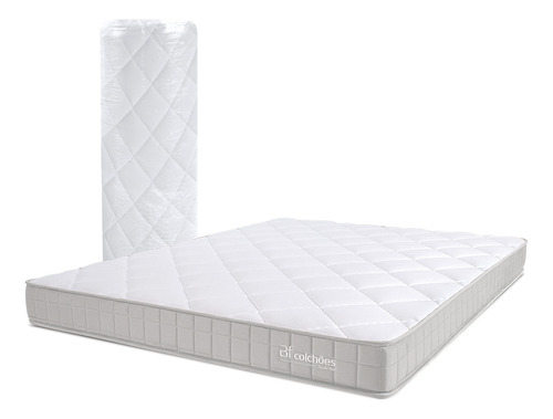 Colchão Viúva Ortopédico D33 Vácuo 128x188x17cm Bf Colchões