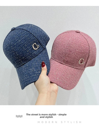 Gorra De Béisbol Con Lentejuelas Brillantes Para Mujer Al Ai