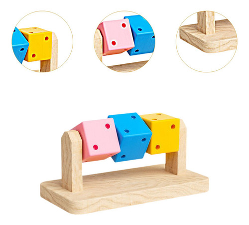 4 Accesorio Para Jaula De Roedores, Juguete Interactivo