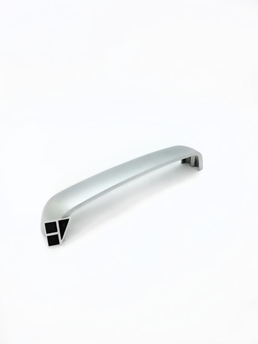 Imagen 2 de 8 de Manija / Tirador Puente Mueble / Cocina 128 Mm Acerado Mate