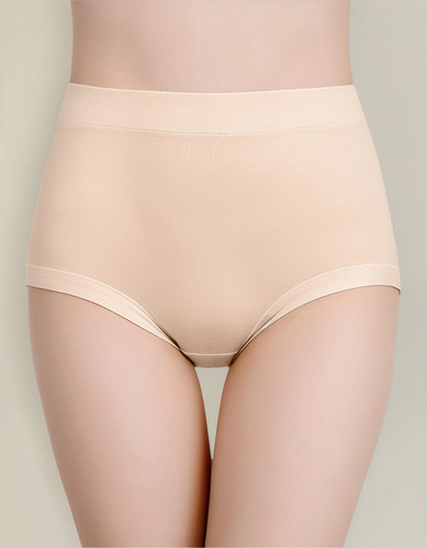Calzoncillos Cómodos De Algodón Para Mujer, Cintura De Alta