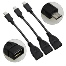 Comprar 3pcs Micro Usb Hembra A Usb 2.0 Host Macho Cable De Adaptado