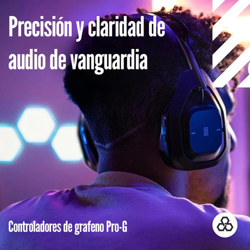 Audífono Astro A50 X Wireless For Ps5 Xbox Pc - Negro