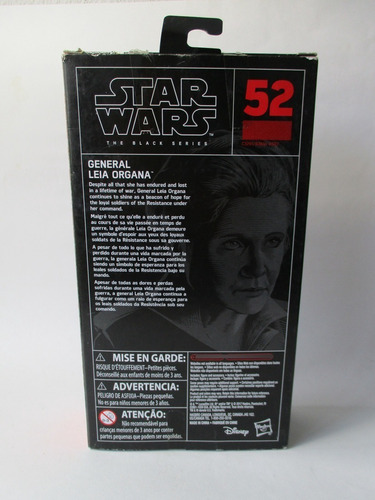 Star Wars General Leia Organa Bs 6 Pulgadas (Usado)