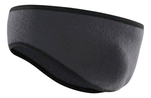 Vincha Deportiva Abrigada Cubre Orejas Y Protege Auriculares Gris Único Lisa