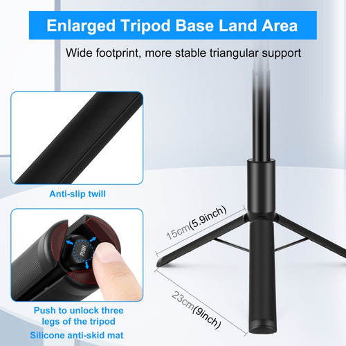 // Invisible Selfie Stick With TriPod For Insta360 X4 / X3