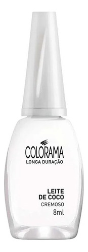 Colorama Esmalte Cremoso De Longa Duração 8ml -leite De Coco