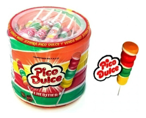 Chupetin Pico Dulce 53 Unidades