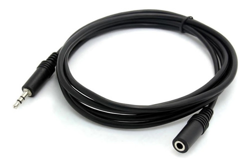 Imagen 3 de 4 de Cable Alargue Auxiliar 3.5mm Estereo Miniplug Macho Hembra