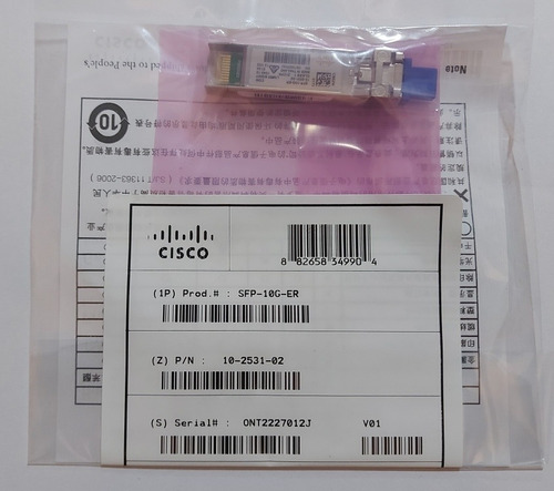 Cisco Sfp-10g-er Original