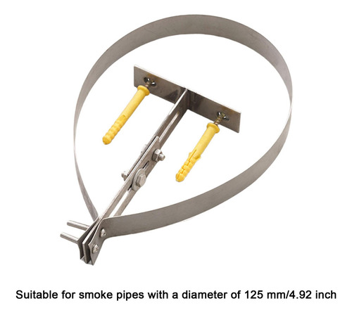 Soporte Para Tubo De Chimenea Accesorios Para Soporte Plata
