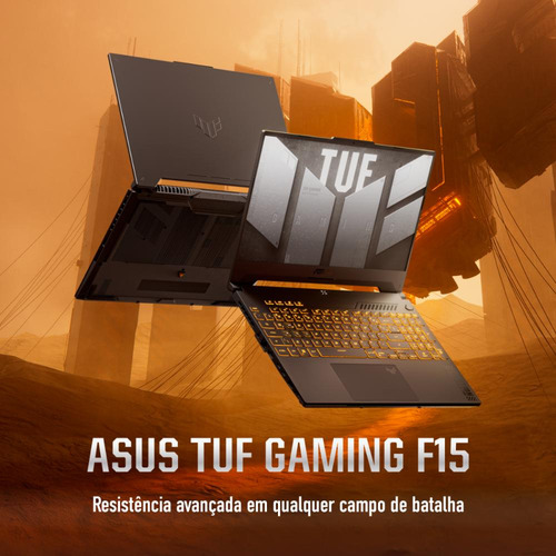 Notebook Gamer Asus Tuf Gaming F15 Fx507vu Rtx4050 Core I7 1 Cinza
