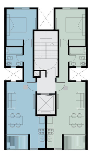 Venta De Departamento De 1 Dormitorio Avenida 38 Entre 13 Y 14 La Plata