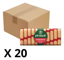 Comprar Biscoito Maizena Piraquê Pacote 175g Kit C\u002F 20 Un.