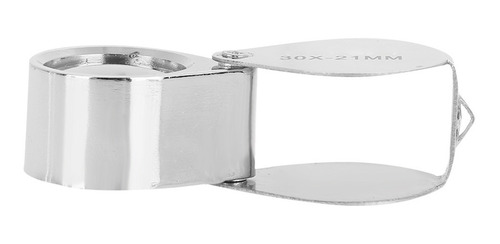 Lupa De Bolsillo Plegable Con Lupa Portátil 30x Con Para