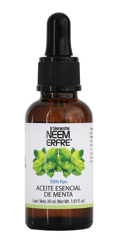 Paq 2 Aceite Esencial De Menta 100% Puro 60 Ml