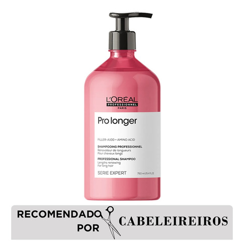 Kit L'oréal Pro Longer - Shamp 750ml + Másc 500g