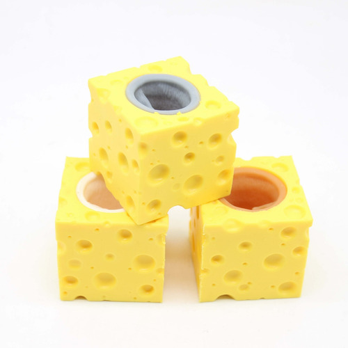Juguete Para Exprimir La Ansiedad, Aplastar Queso Y Ratón, A