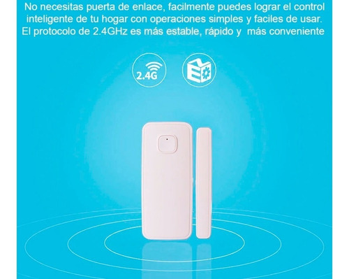 Sensor Alarma Puerta Ventana Wifi Inteligente Alexa Google