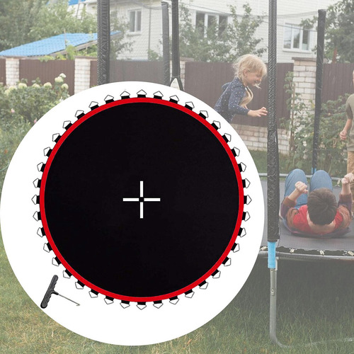 Mat De Reemplazo De Trampolín Equipo Rojo 48 Hebilla