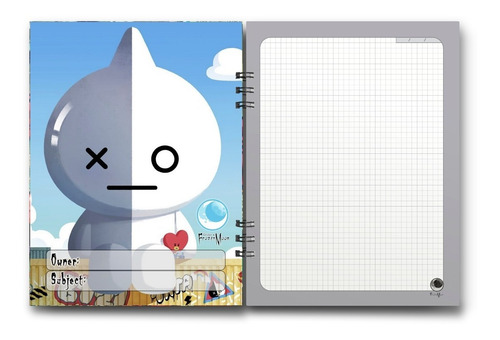 Imagen 9 de 10 de Cuaderno Bt21 15x20 Cms Media Carta 100 Hojas