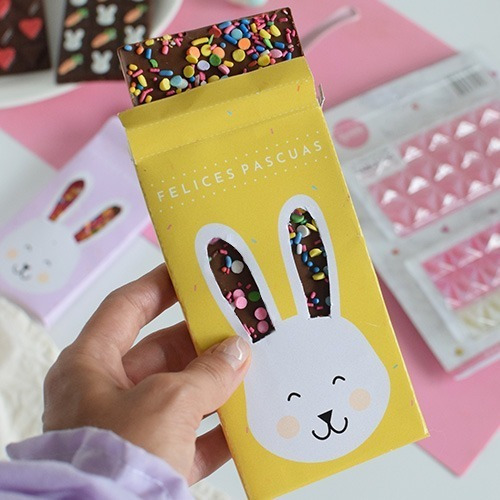 Imagen 7 de 7 de Cajitas Packaging Tabletas Conejos Pascuas X 6 Parpen Prya