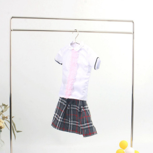 Perchero De Metal Para Vestido De 5 Piezas, Rosa Dorado