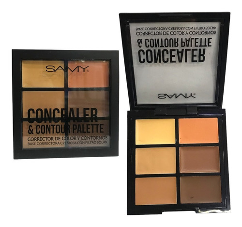 Paleta De Correctores Light Medium Samy