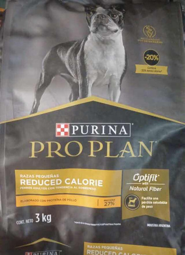 Proplan Reduced Calorías 3 Kilos