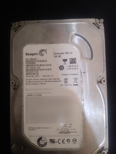 Disco Duro Seagate Barracuda 500gb