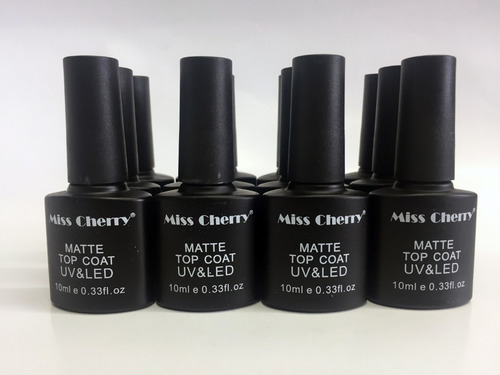 Imagen 1 de 6 de Top Matte Para Gel Coat Uv/led 10ml Miss Cherry