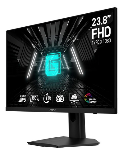 Monitor Gamer 23.8 Msi G244f E2 1ms 180hz Full Hd Ips Hdmi Negro