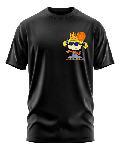 Playera Estilo Angélica Pickles Rugrats, 100% Algodón