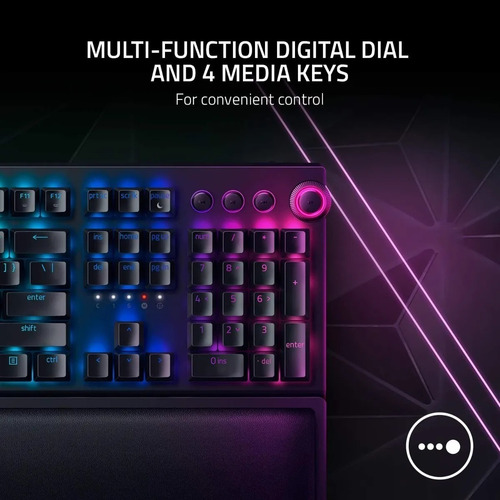 Imagen 4 de 8 de Teclado Mecanico Gamer Razer Blackwidow V3 Pro Wireless