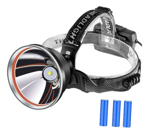 Faro Frontal De Alta Potencia, 3 Opciones, Faro Recargable