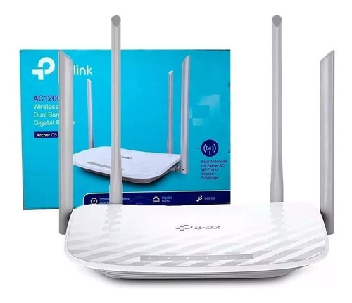 Imagen 4 de 4 de Router TP-Link Archer C5 V4 blanco