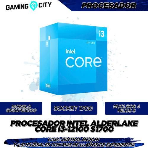 Imagen 3 de 7 de Pc Armada Computadora Cpu Intel I3 12100 12va 8gb Ssd Ver2.0