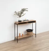 Comprar Recibidor Industrial Dressoir Melamina\u002Fhierro 100x30x90 Cm