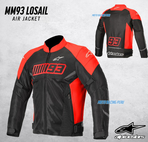 Casaca Para Motociclista Moto Alpinestars Losail Air 