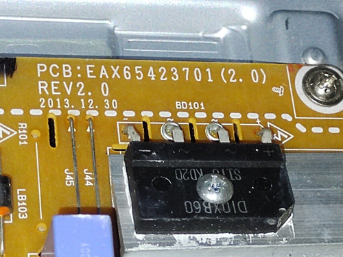Fuente De Pantalla Smart Lg Mod 42lb5800-ug (modificada) (Usado)