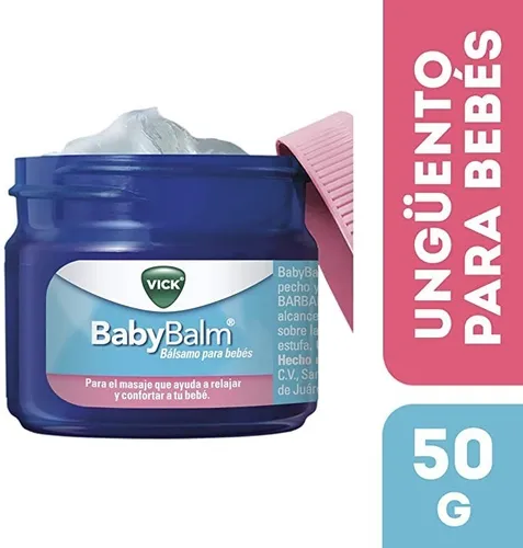 Vicks Vaporub Baby Rub 1.76 oz (paquete de 3)