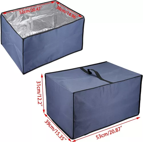 Cubierta para microondas, protector exterior para horno tostador, cubierta  para máquinas de pan, organizador impermeable, estuche protector, cubierta  Azul DYNWAVEMX Cubierta de microondas